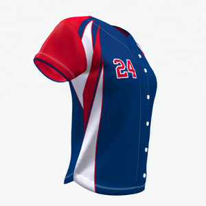 Grosir Jersey Baseball Sublimasi Kustom Pria Murah dengan Logo Anda - Product Image 6