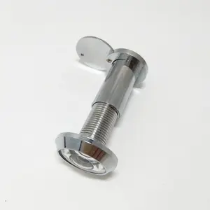 High quality 200 degree version door Security door peep hole cheap price zinc peephole door viewers with cover