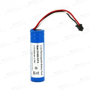 锂离子充电 14500 3.7 V 1000 mAh AA 锂离子电池组，带 PCM NTC