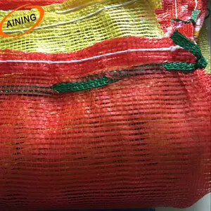 50x80 Verpackung PP Gemüse netz beutel 50kg/Kartoffel Knoblauch Obst Orange Brennholz Netz beutel/Zwiebel beutel