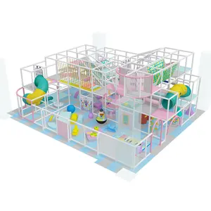 Factory direct children's maze indoor play structures soft playground area equipment