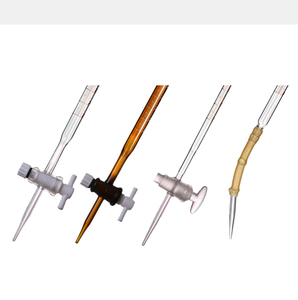 مختبر البورسليكات الزجاج فئة A السحاحة مع PTFE - Product Image 3