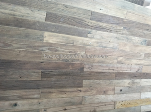 Ancien patiné gris grange plancher en bois - Product Image 3