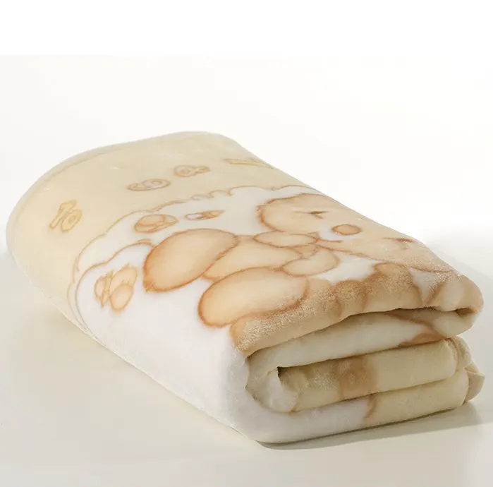 2023 새로운 도착 도매 아기 swaddling OEM 가능한 부드러운 밍크 담요 아기 담요 두꺼운 밍크 담요 겨울