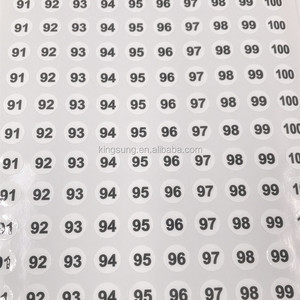 Nhãn Dán Nhãn Tròn Nhỏ Bằng Giấy Rẻ Hơn - Product Image 2