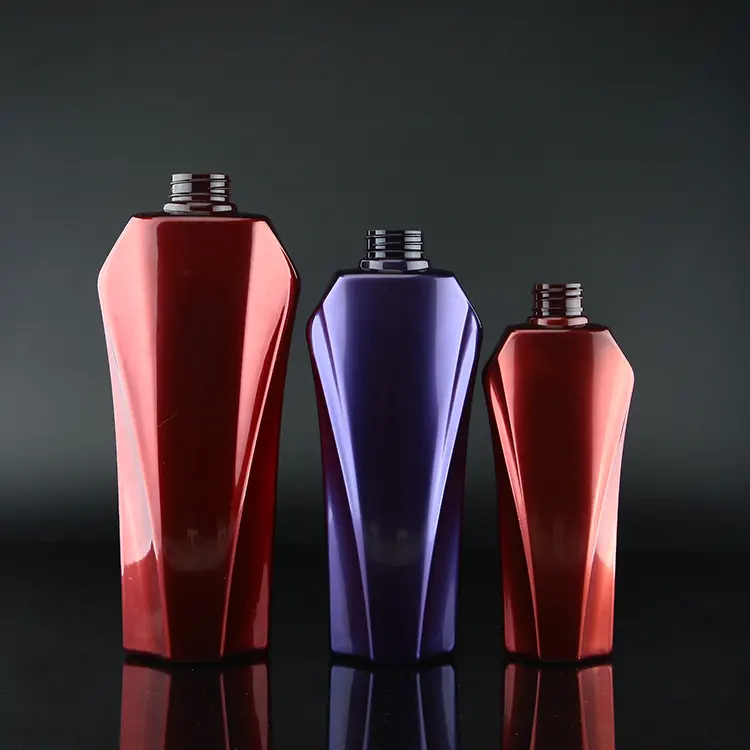 New design 300/500/750ml luxury PET bottle for wholesale