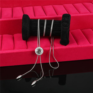 Charme Bijoux <span class=keywords><strong>Strass</strong></span> Réglable À Longue Chaîne <span class=keywords><strong>Pull</strong></span> Collier - Product Image 4