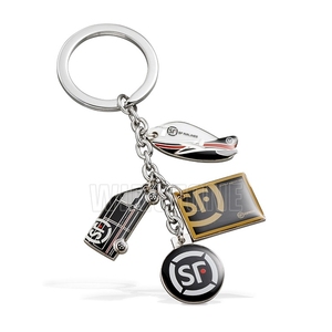 Porte-clés en alliage de zinc personnalisé avec logo, breloque tendance, cadeau professionnel pour les compagnies aériennes, les camions, les avions, pendentif en métal - Product Image 5