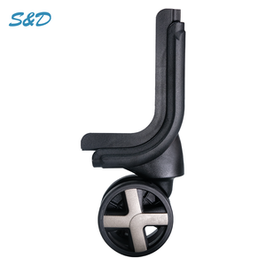<span class=keywords><strong>Valise</strong></span> de voyage portable, sac à roulettes, chariot, remplacement rétractable, roulettes pivotantes, grandes <span class=keywords><strong>roues</strong></span> pliantes pour bagages à main - Product Image 1