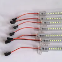 220 v 5730 LED bar ışığı 144led LED Şerit sert çubuk led