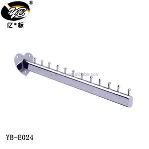 Tùy Chỉnh 19Mm Vòng Ống 5 Quả Bóng Quần Áo Hooks Slatwall Kim Loại Rãnh Tường Móc Cho Mdf - Product Image 5