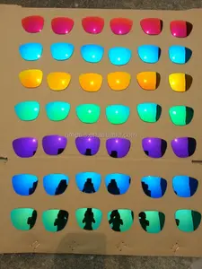 Lentes de óculos de sol polarizadas, lentes de óculos de sol personalizadas, atacado