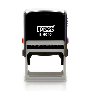 2015 Alibaba logotipo personalizado sello de goma materia <span class=keywords><strong>prima</strong></span> auto sello de tinta - Product Image 4