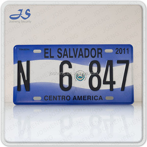 Placas de Matrícula de <span class=keywords><strong>El</strong></span> <span class=keywords><strong>Salvador</strong></span>, Placa de Licencia, Placas de Coche Personalizadas para <span class=keywords><strong>el</strong></span> Gobierno - Product Image 2