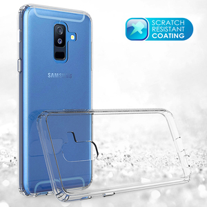 Funda <span class=keywords><strong>de</strong></span> teléfono transparente antihuellas, para Samsung <span class=keywords><strong>Galaxy</strong></span> A6 Plus - Product Image 2