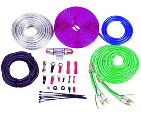 Power Cable Car Audio Amplifier Wiring Kit