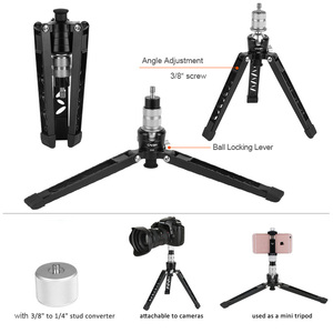 Chất Lượng Tốt Video Monepad Cayer CT35DVK3 Di Động Monepad Di Động Với 5 Phần Chân Kính Thiên Văn - Product Image 5