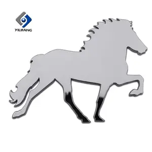 ABS kundengebundenes Pferdemblem des Aufkleber-Auto-Abzeichen-Logo-Buchstaben 3D