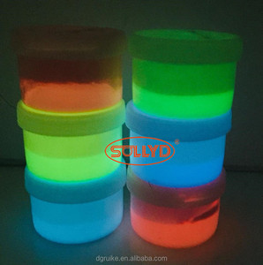 Sollyd huỳnh quang mực sản xuất của màn hình in ấn Silicone huỳnh quang màu sắc mực in trên quần áo may mặc - Product Image 2