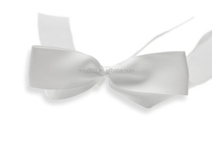Factory Direct Sale White Satin <strong>Ribbon</strong> Bow for Wedding <strong>Cars</strong> Decorations <strong>Ribbon</strong> Bows <strong>Car</strong> Bow - Product Image 3