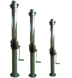 Tour d'éclairage de 8 à 9 mètres, utilisation de remorque, mât télescopique pour projecteur - Product Image 1