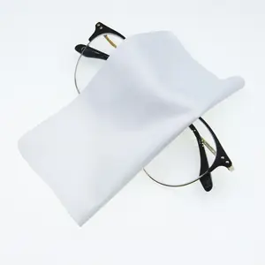 Custom Brand Microfiber Cloth Sunglasses Microfiber Clean Optical Lens Cloth Embossing Logo Cleaning Cloth