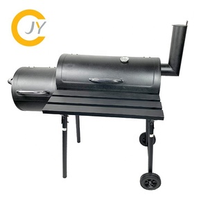 Grill a Pellet e Affumicatore in Stile Americano con Box Affumicatore Laterale per Barbecue a Carbone - Product Image 6