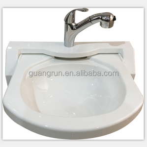 New Product RV ABS plastic folding sink coating with acrylic GR-Y013