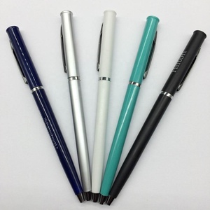 カスタムスリムホテルツイストボールペンプロモーションスポーツロゴペン1.0mm書き込み幅黒プラスチック格安ギフト - Product Image 4