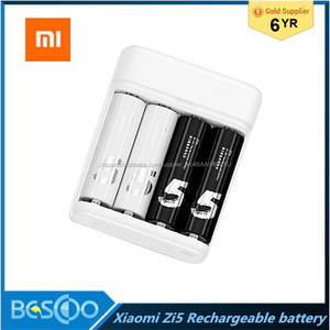 Original Xiaomi ZI5 AA/AAA <span class=keywords><strong>Ni</strong></span>-MH Cargador de Batería USB Power <span class=keywords><strong>Bank</strong></span> 4 unids para - Product Image 1