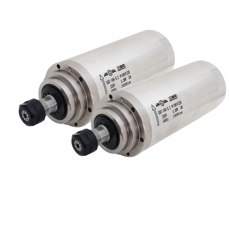 Gdz100-3.2 er20 24000 об/мин двигатель быстроходного шпинделя фасонно-фрезерного станка с ЧПУ для фрезерный станок для дерева с ЧПУ