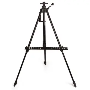Sketch Easel Aluminum Alloy Adjustable Metail Easel Drawing Set Stand Hand Telescopic Sketch Easels For Artist Painting