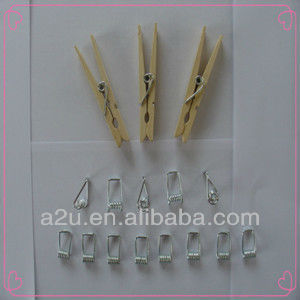 Lowest Price China Nature Bamboo And Wooden Cloth peg andry tools - Product Image 3
