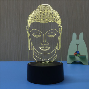 Led illusion quang ánh sáng ban đêm <span class=keywords><strong>3D</strong></span> Tôn Giáo Bảng Trang Trí Đèn <span class=keywords><strong>3d</strong></span> Led Ánh Sáng Ban Đêm - Product Image 6