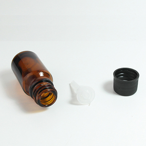 Chai Thủy Tinh 10 Ml Với Childproof <span class=keywords><strong>Tamper</strong></span> Cap Hổ Phách Chăm Sóc Da Kem Màn Hình In Ấn 10 Ml Chăm Sóc Cá Nhân Vít Cap Accaptable - Product Image 5