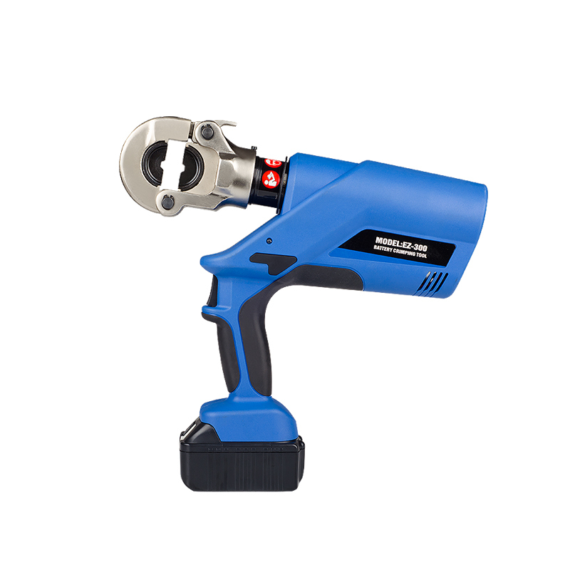 EZ-300 automatic battery power hydraulic wire cable pex pipe crimping tool