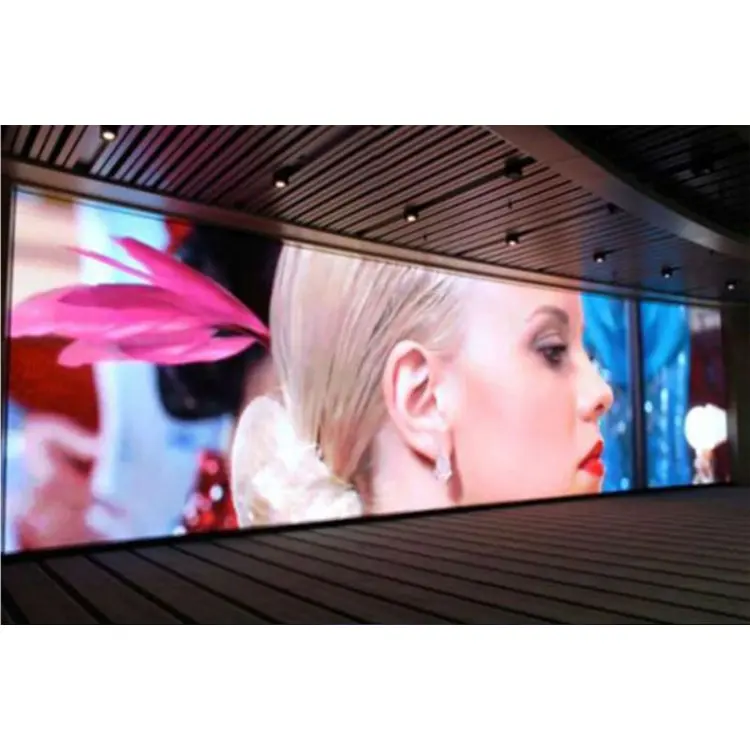 Video HD TV interior Led pared P2.5 P3 P4 P5 P6 pantalla Led a todo Color reproductores de publicidad