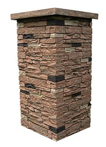 Sản Phẩm Mới Vật Liệu Polyurethane Đá Nhân Tạo Cột Cho PU Trang Trí Tường Panel - Product Image 3