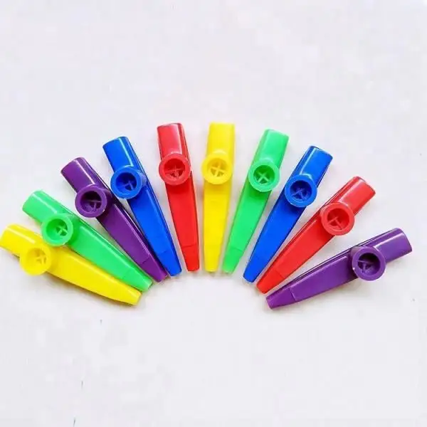 Kazoo, Kazoo personalizado, plástico personalizado seu logotipo PS Brinquedos de plástico Crianças Crianças 2023 Brinquedo de desenho animado Brinquedo musical de bebê Plástico