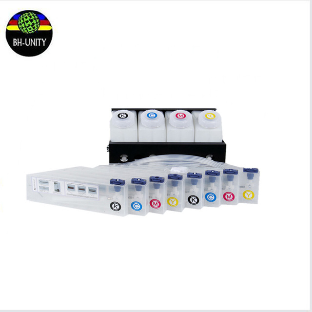 4 with 8 Continuous Ink tank System /ink tank Ciss /ink Supply System for Solvent Printer (with 8 Pcs 220ML Ink Cartridge )