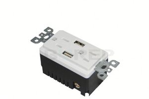 BAS15-2USB american electric power socket usb hogar - Product Image 2