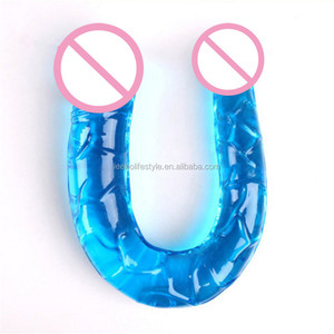 LEEHO W3-02-9 Sex Toy Féminin Morease Mini Double Ended Dildo Lesbien Long Double Headed <span class=keywords><strong>Penetration</strong></span> Penis Flexible Réaliste - Product Image 4