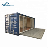 Conception de maison en conteneur de 40 pieds pour une utilisation carport