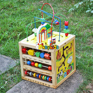 Gros bébé en bois <span class=keywords><strong>labyrinthe</strong></span> jouet perle pour l'éducation W11B127 - Product Image 4