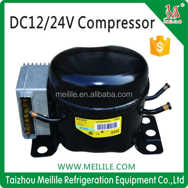 DC 12V 24V compressor DC solar refrigerator freezer compressor