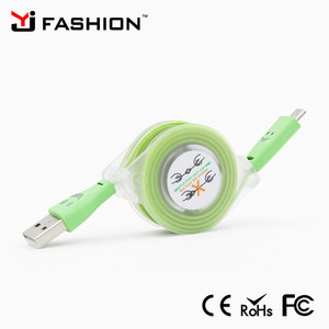 2017 accesorios del teléfono retráctil 1 M micro USB <span class=keywords><strong>Cable</strong></span> IOS para <span class=keywords><strong>Android</strong></span> para <span class=keywords><strong>iPhone</strong></span> 8Pin - Product Image 3