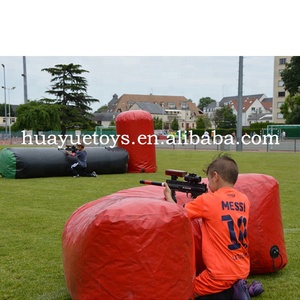 Huayue Toys Nuevo Producto de Venta Caliente de Fábrica: Búnkeres Inflables para Paintball, Búnkeres de Aire en Conjunto, Estilo Doritos para Paintball - Product Image 5