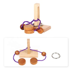 Meilleures ventes <span class=keywords><strong>Casse</strong></span>-tête en <span class=keywords><strong>bois</strong></span> Puzzle d'anneaux en <span class=keywords><strong>bois</strong></span> Puzzle de <span class=keywords><strong>corde</strong></span> en <span class=keywords><strong>bois</strong></span> MT6403 - Product Image 6