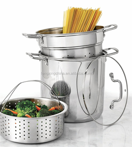 Mejor Pasta <span class=keywords><strong>de</strong></span> <span class=keywords><strong>acero</strong></span> <span class=keywords><strong>inoxidable</strong></span> filtro olla <span class=keywords><strong>de</strong></span> Pasta con inserto <span class=keywords><strong>de</strong></span> vapor - Product Image 6