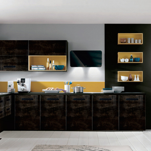 Cao thời trang Mỹ L Shaped Bếp Đun Designs nội tủ - Product Image 6